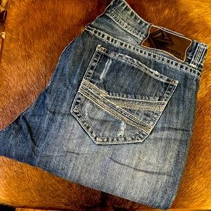 Mens Rock & Roll Denim  jeans 40x32 *like new